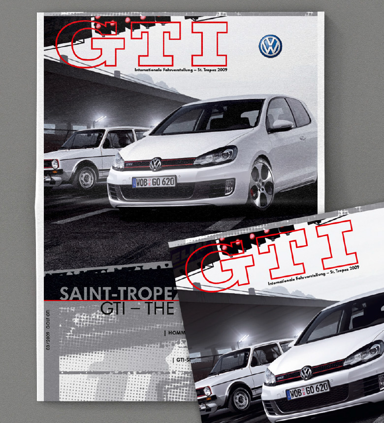 GTI Zeitung, Volkswagen, Saint-Tropez, Press-Kit