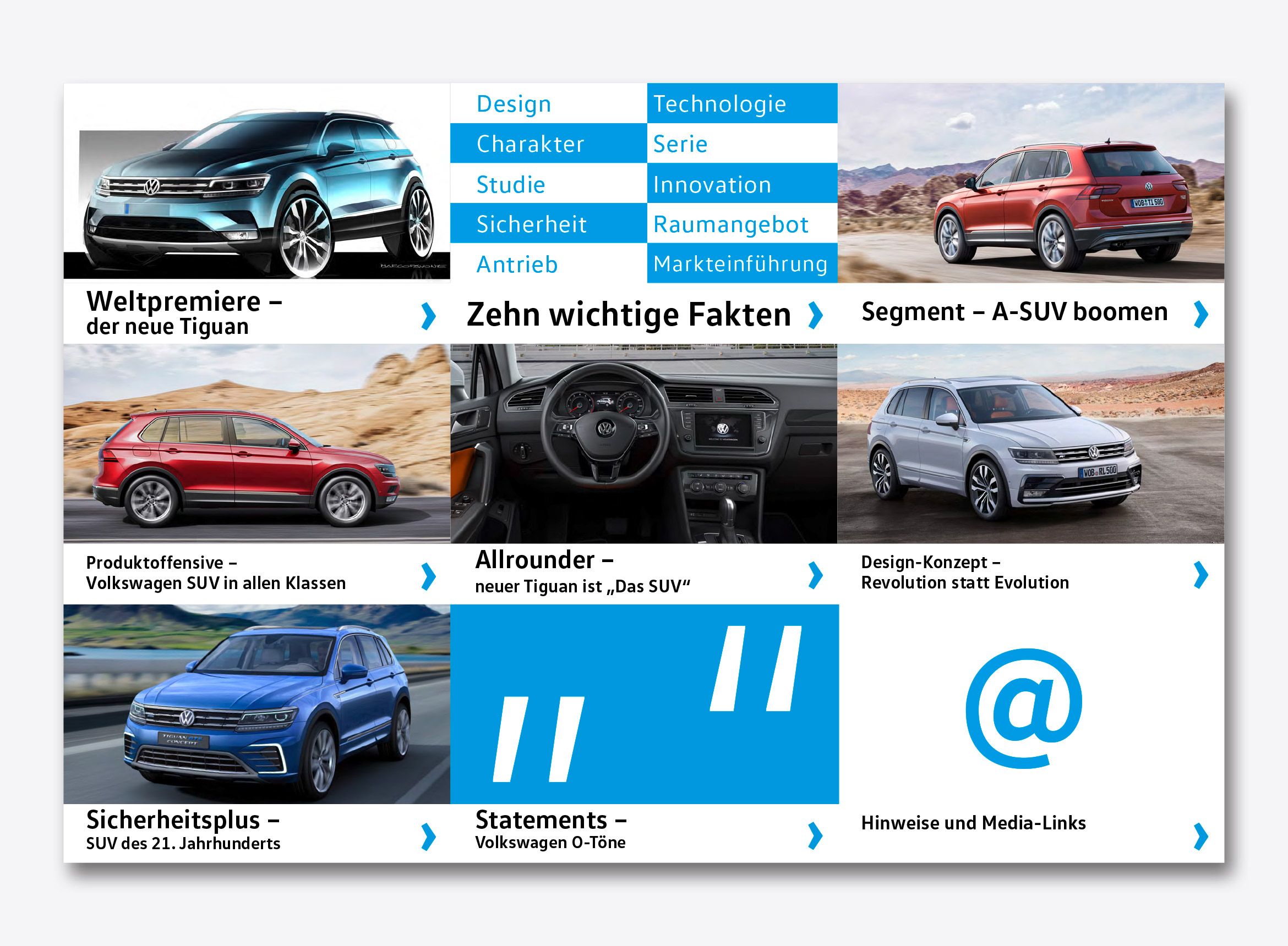 new generation pr-tools für Volkswagen